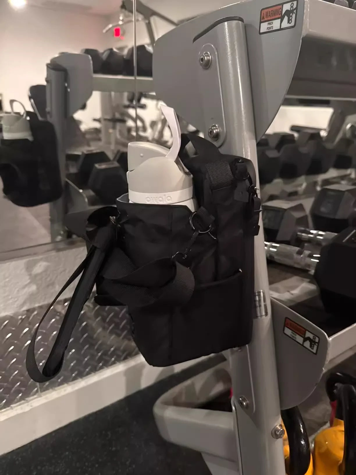 Rhinoforce Magnetic Gym Bag – Large Capacity with Phone & Bottle Pocket