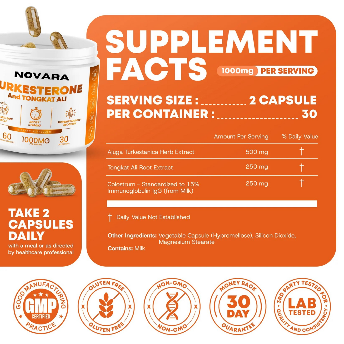 Novara® - Turkesterone & Tongkat Ali