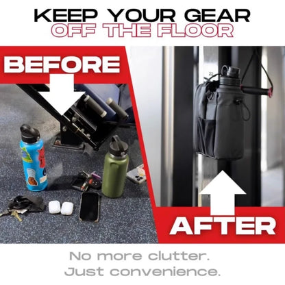 Rhinoforce Magnetic Gym Bag – Large Capacity with Phone & Bottle Pocket