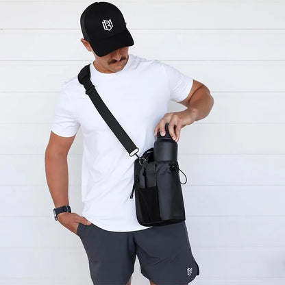 Rhinoforce Magnetic Gym Bag – Large Capacity with Phone & Bottle Pocket