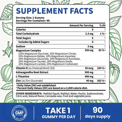 14 in 1 Magnesium Gummies