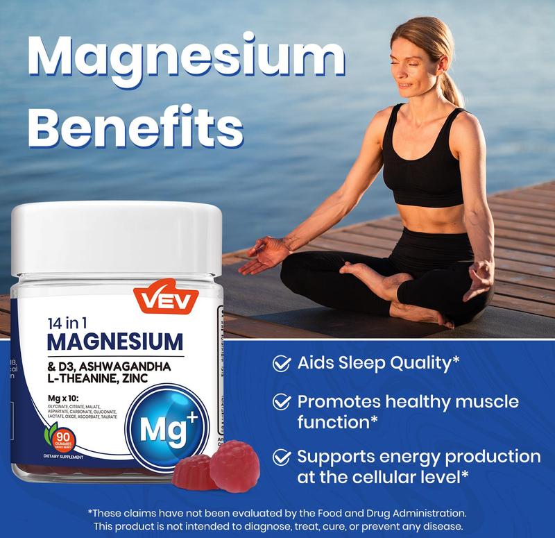 14 in 1 Magnesium Gummies